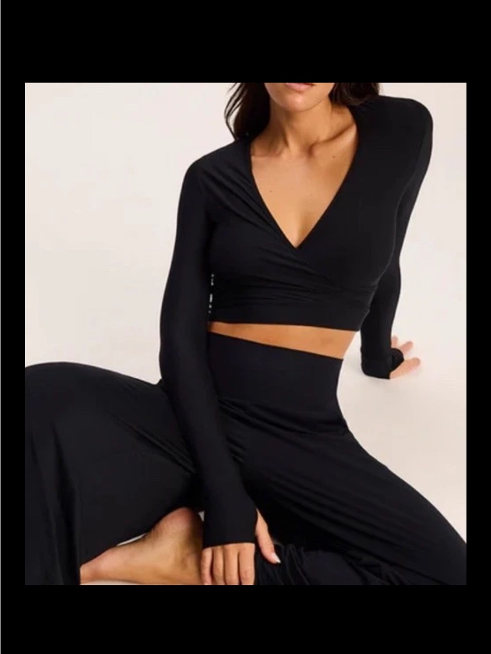 New COMMANDO BUTTER WRAP TOP w Thumb holes TS15 Limited